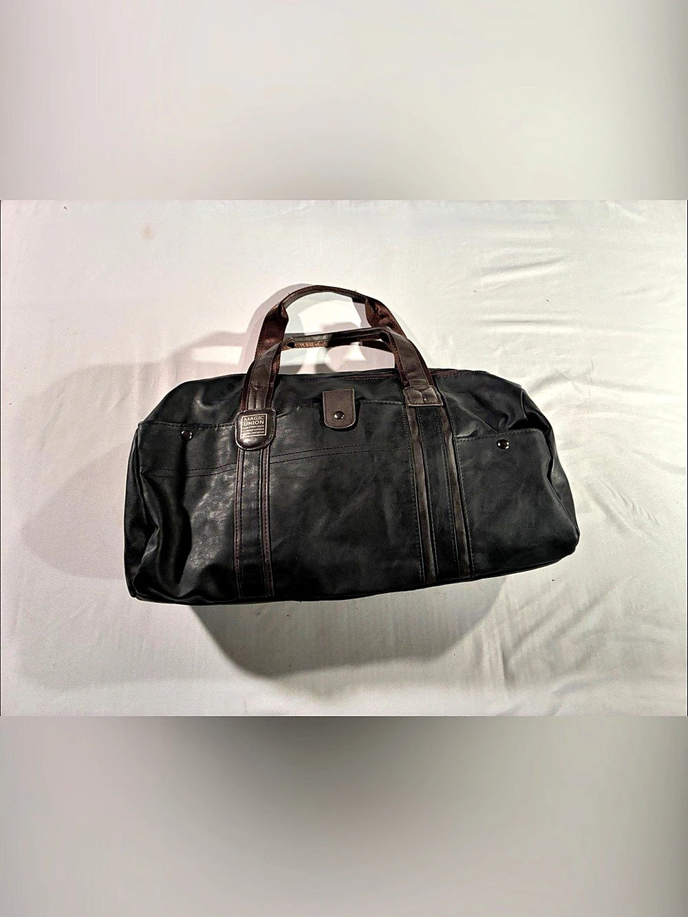 Magic Union Black & Brown Travel Duffel Bag